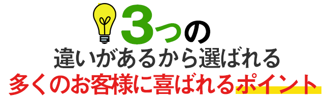 ３つのポイント